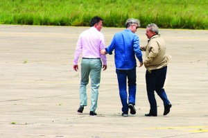 São João da Barra (RJ), 21/03/2013 - Lula e Eike Batista