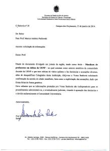 carta reitoria manifesto