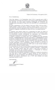 Carta Congentenciamento