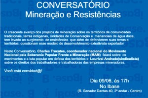 mineração e resistências