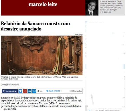 samarco desastre