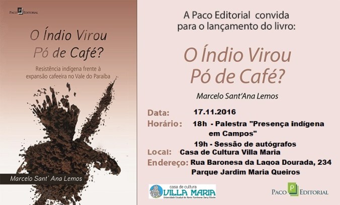 O Índio Virou Pó de Café_REDE SOCIAIS