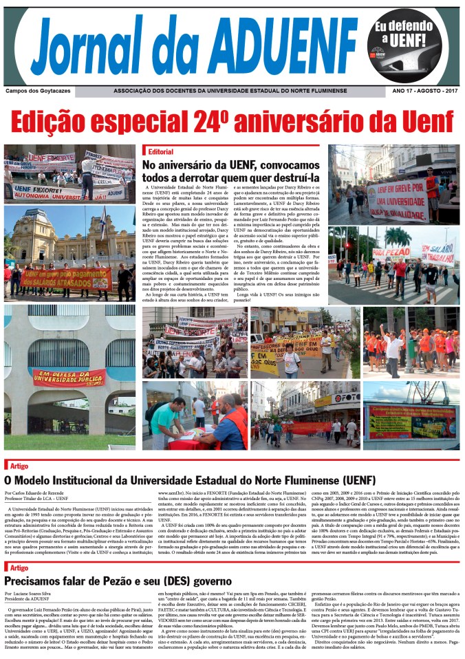 JDAUENF edição especial