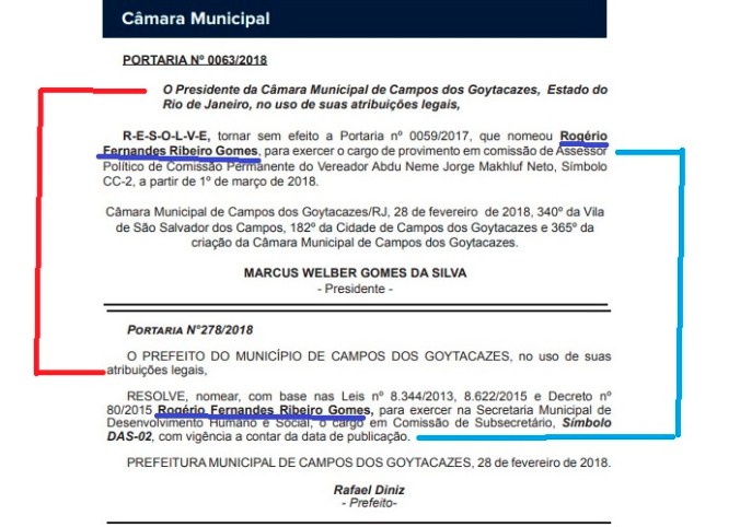 matoso nomea exonera