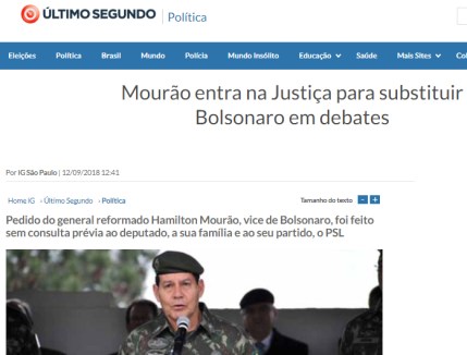 mourao bolsonaro