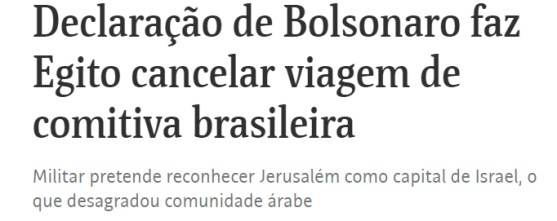 bolsonaro palestina
