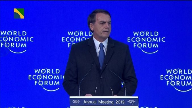 bolsonaro davos