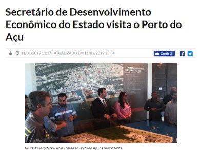 porto do açu witzel