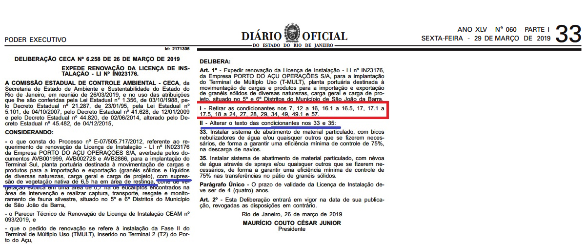 porto do açu licença in 023176