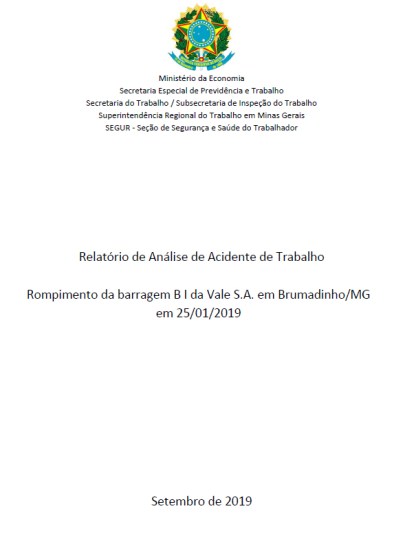 Brumadinho auditores