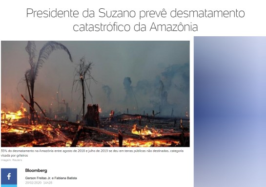 Amazônia catastrofe