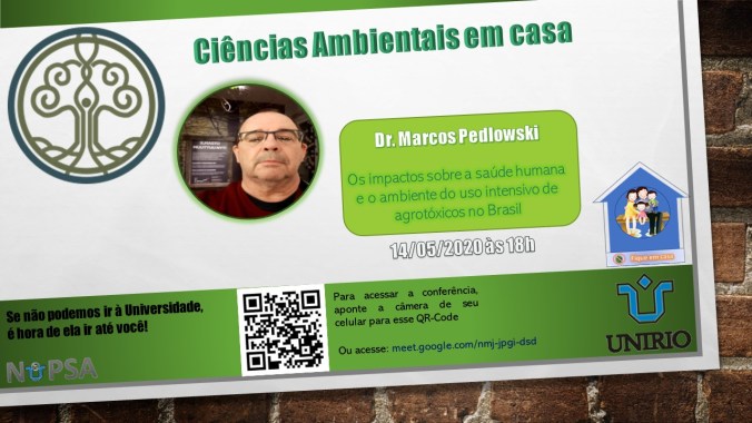 cartaz palestra online Dr. Marcos Pedlowsky