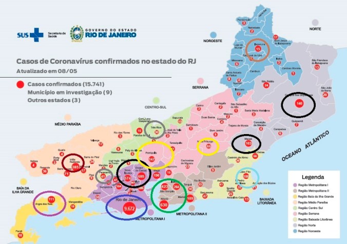 disseminação covid rj