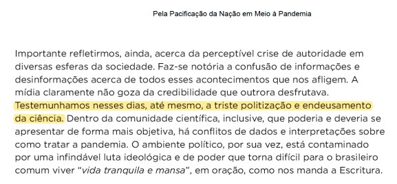 endeusamento da ciência