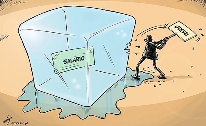 salário