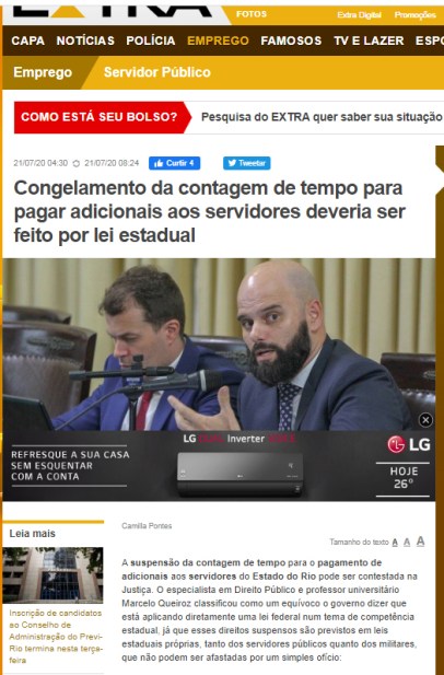 corte direitos
