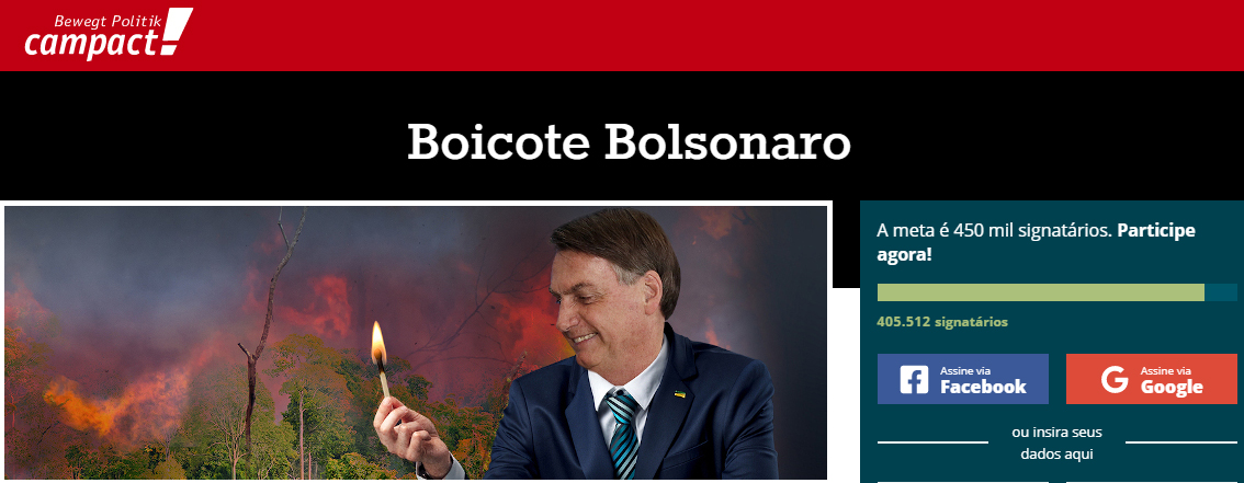 boicote bolsonaro