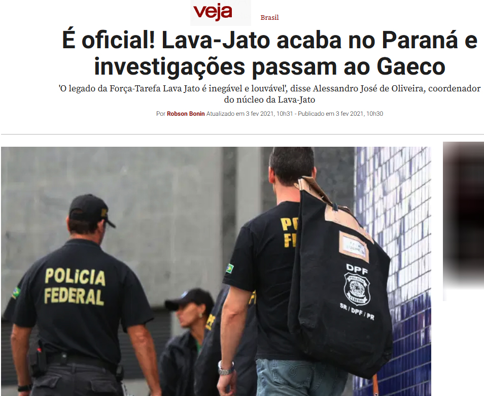fim lava jato
