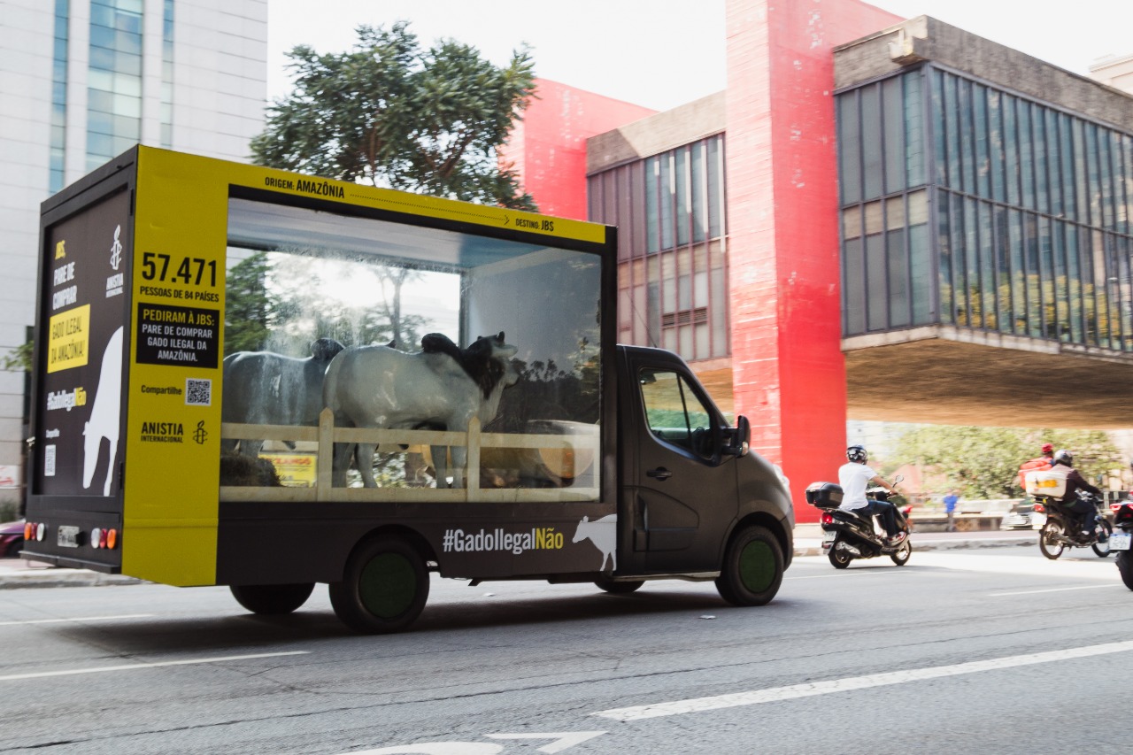 Ação JBS Paulista 3 Miguel CastañoAnistia Internacional Brasil