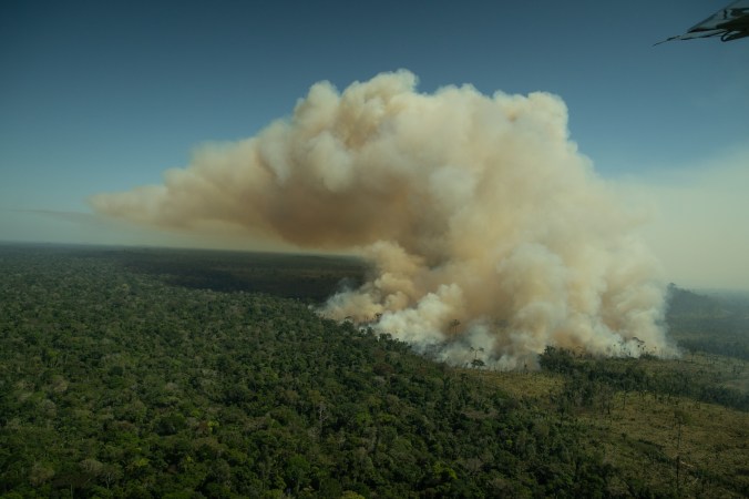 Fire Monitoring in the Amazon in July, 2021Monitoramento de Queimadas na Amazônia em Julho de 2021