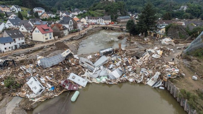 Nach dem Unwetter in Rheinland-Pfalz