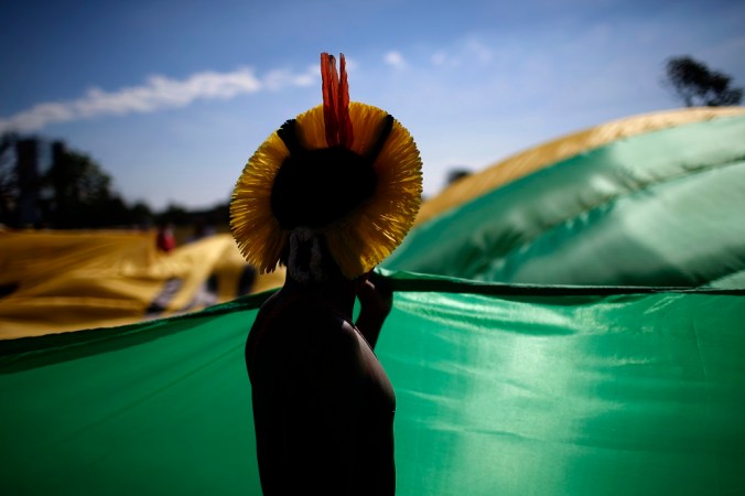 Indigenous People Manifest in Brasília, Brazil
Indígenas Fazem Manifestação em Brasília