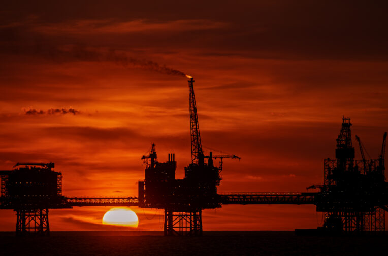 Culzean Gas Platform in the North Sea
Culzean Gasplatform