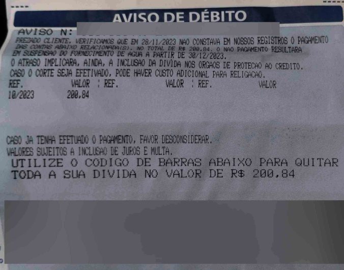 aguas do paraiba aviso